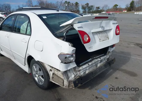 2007 Toyota Corolla S z USA, uszkodzony, nr VIN 2T1BR32E67C799761